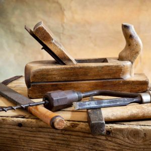 Image of old woodwork tools for the Subject specialist teaching post