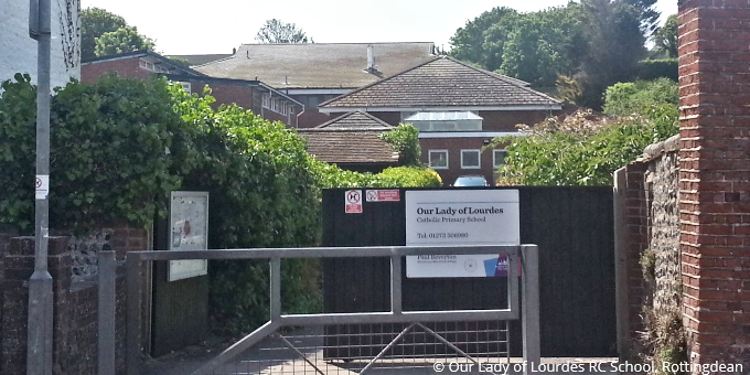 Our Lady of Lourdes RC School, Rottingdean, Brighton BN2